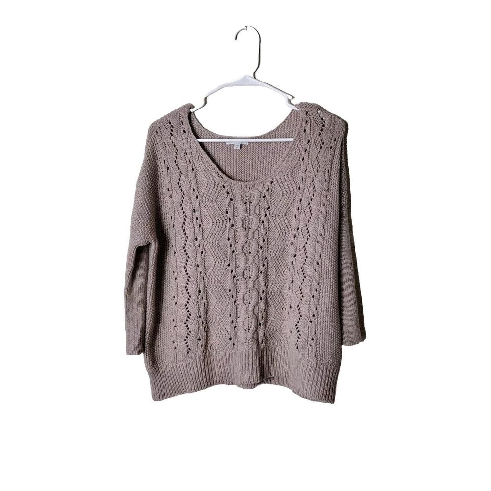 Gap Sweater Womens Medium Scoop Neck Knit